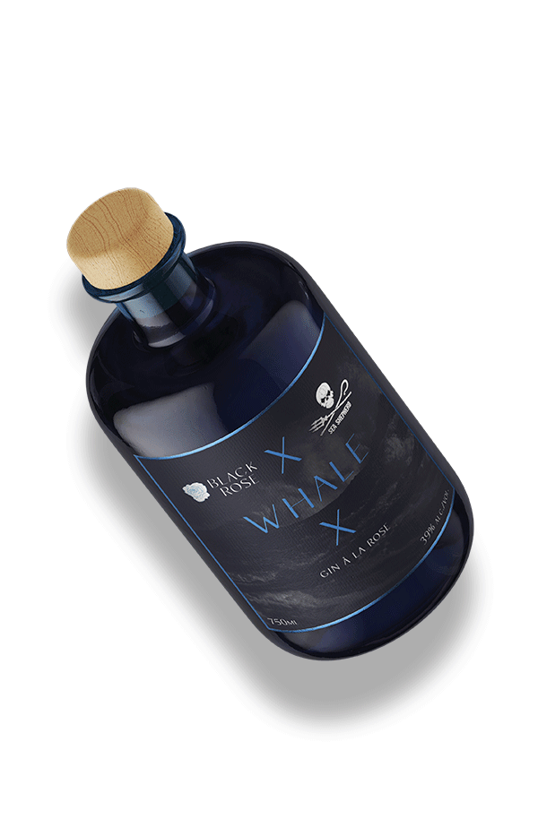 Bouteille Black Rose en collaboration avec Sea Shepard